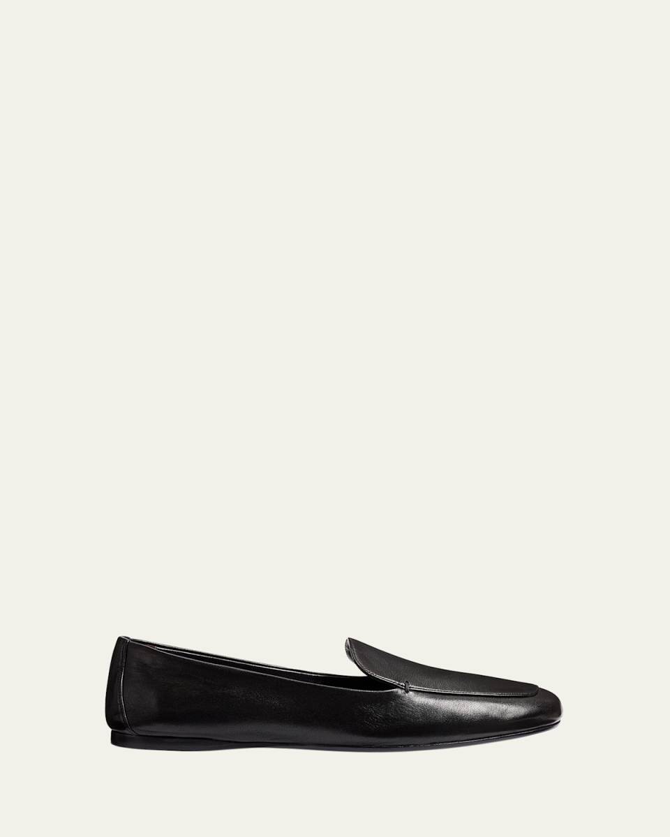 Monroe Leather Ballerina Loafers